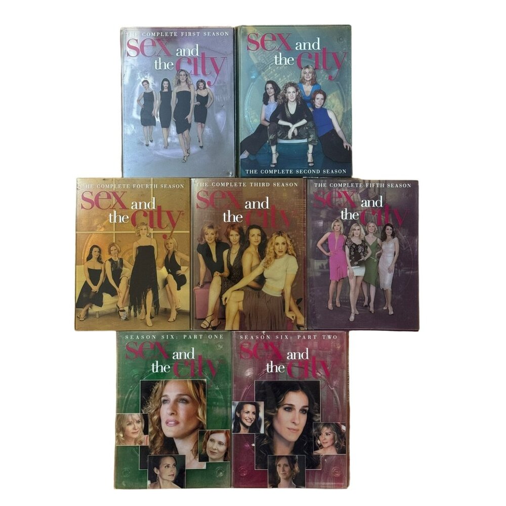 Sex and the City DVD Complete Series Seasons 1-6 Used